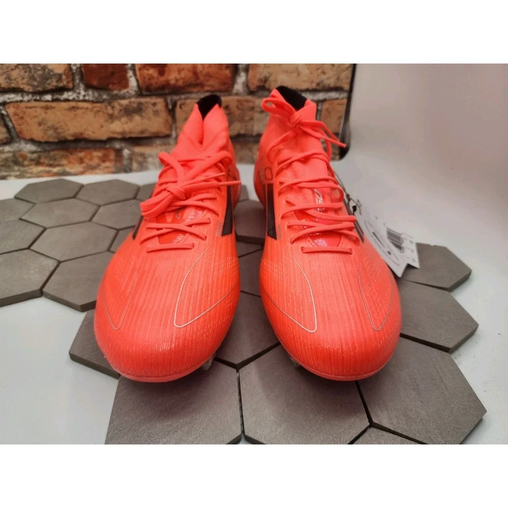 Adidas F50 Elite Mid SG Turbo Aurora Hot Pink Red Women's Sz 12.5‎ Men's Size 11